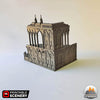 2 niv 03 batiment building gothic gothique scenery décor decor print 3D impression 3D