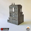 GOTHIC printable scenery wargames wargame warhammer 40k batiment building gothic gothique scenery décor decor print 3D impression 3D