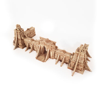 Forteress Entrance New Eden My Scenery Entrance Aztek Maya Aeldari CraftWorld decor scenery terarins warhammer 40k