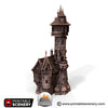 Evil Sorcerer Tower Tour du Sorcier Maléfique Humains humain magie scenery décor decor print 3D impression 3D imprimé en 3D jeu figurine wagame terrain