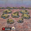 Collines Modulables Colline modulable decors 3D modular hills hill Warhammer Age Of Sigmar Table  Warhammer 40k décor 3D