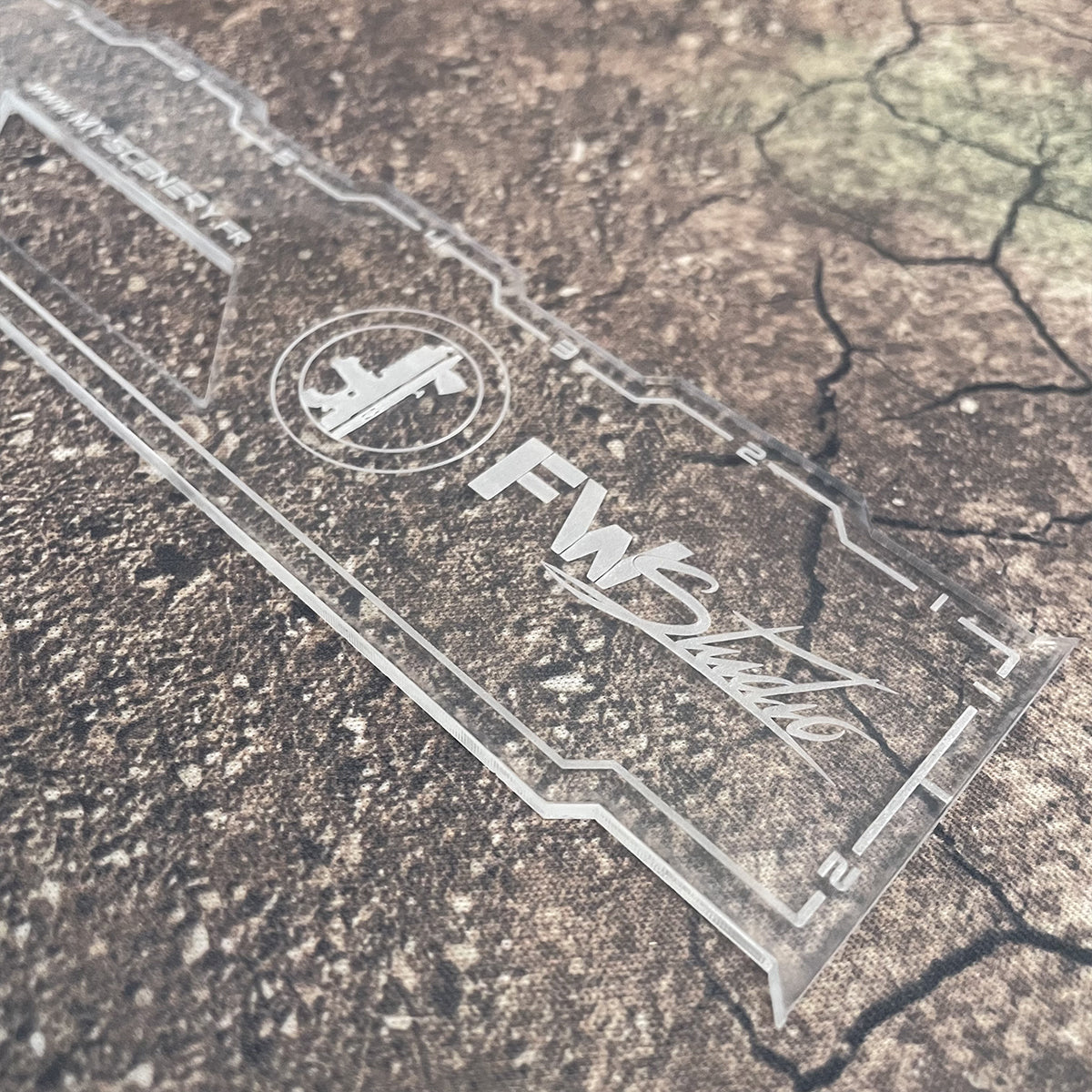 Réglette 9" - FRENCH WARGAME STUDIO - V9 W40k