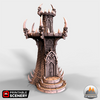 Démon Tour Infernale Demon Demons Infernal tower scenery décor decor print 3D impression 3D imprimé en 3D jeu figurine
