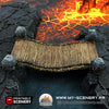 Démon Pont de l'abime Demon Demons chasm bridge scenery décor decor print 3D impression 3D imprimé en 3D jeu figurine
